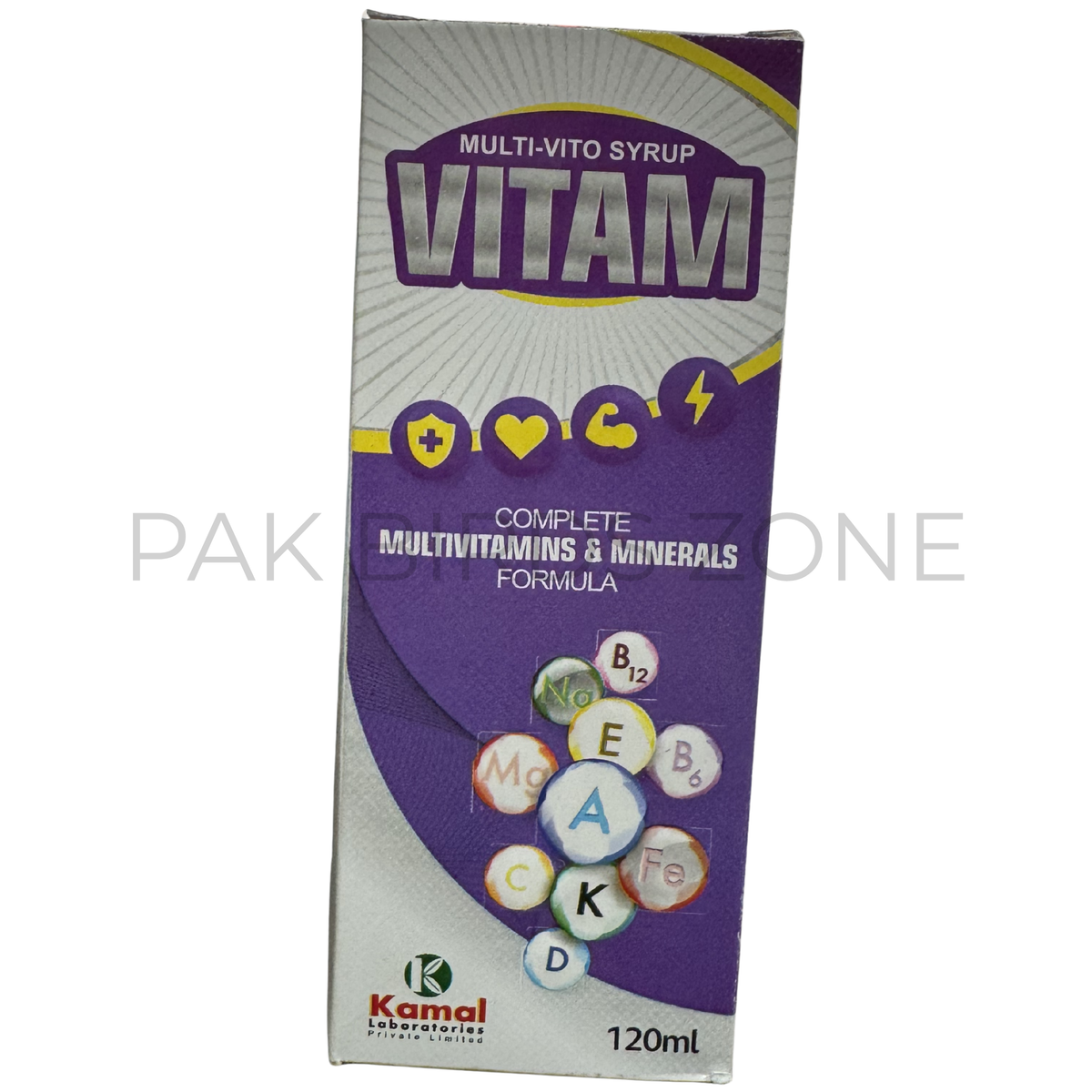 VITAM Multi-Vito Syrup (120ml) – Complete Multivitamins & Minerals Formula for Birds & Poultry
