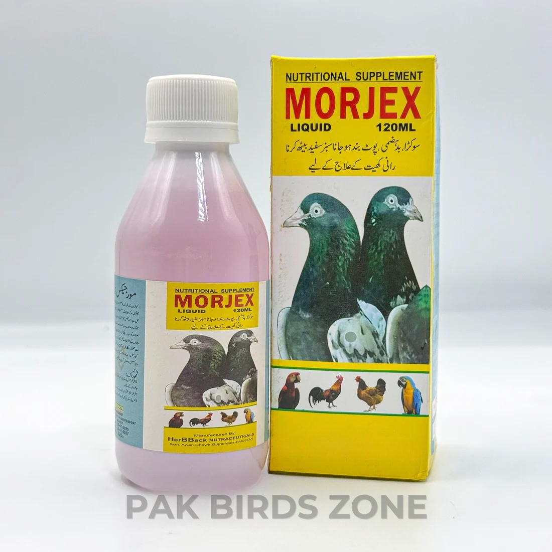 Morjex Liquid – Liver Detox & Digestive Health Supplement for Birds
