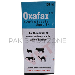 Oxafax™ (Oxfendazole) Liquid BP (100ml) – New Generation Dewormer for Livestock & Animals