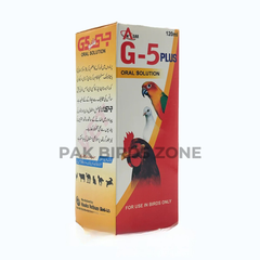 G5 Plus Oral Solution for Birds - Digestive & Metabolic Support