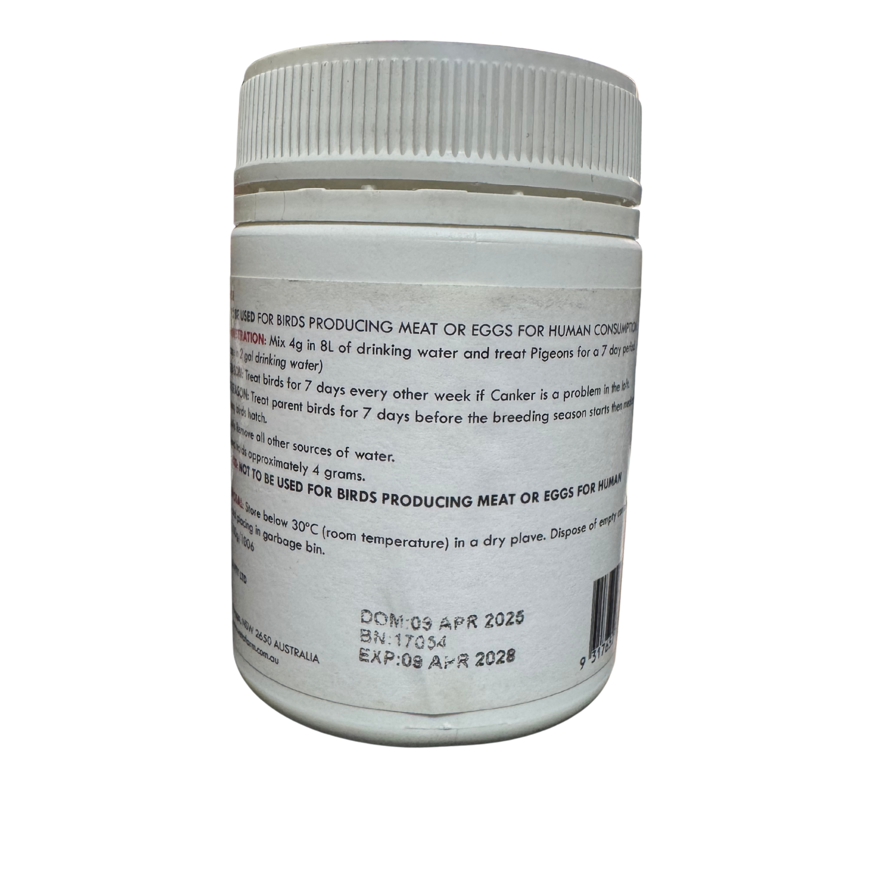 Vetafarm Ronivet-S Canker Treatment for Pigeons (100g / 3.5oz)