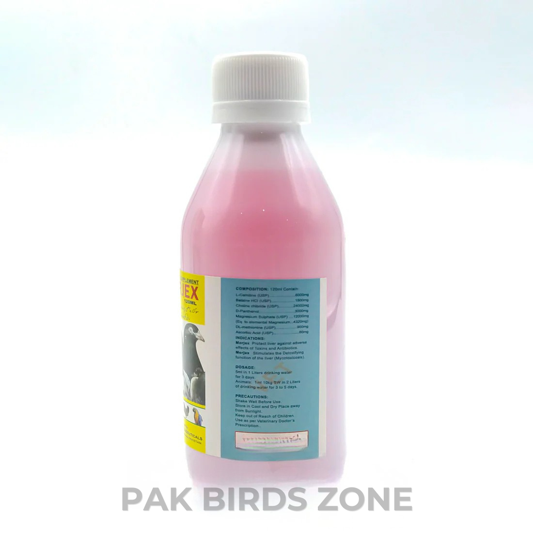 Morjex Liquid – Liver Detox & Digestive Health Supplement for Birds