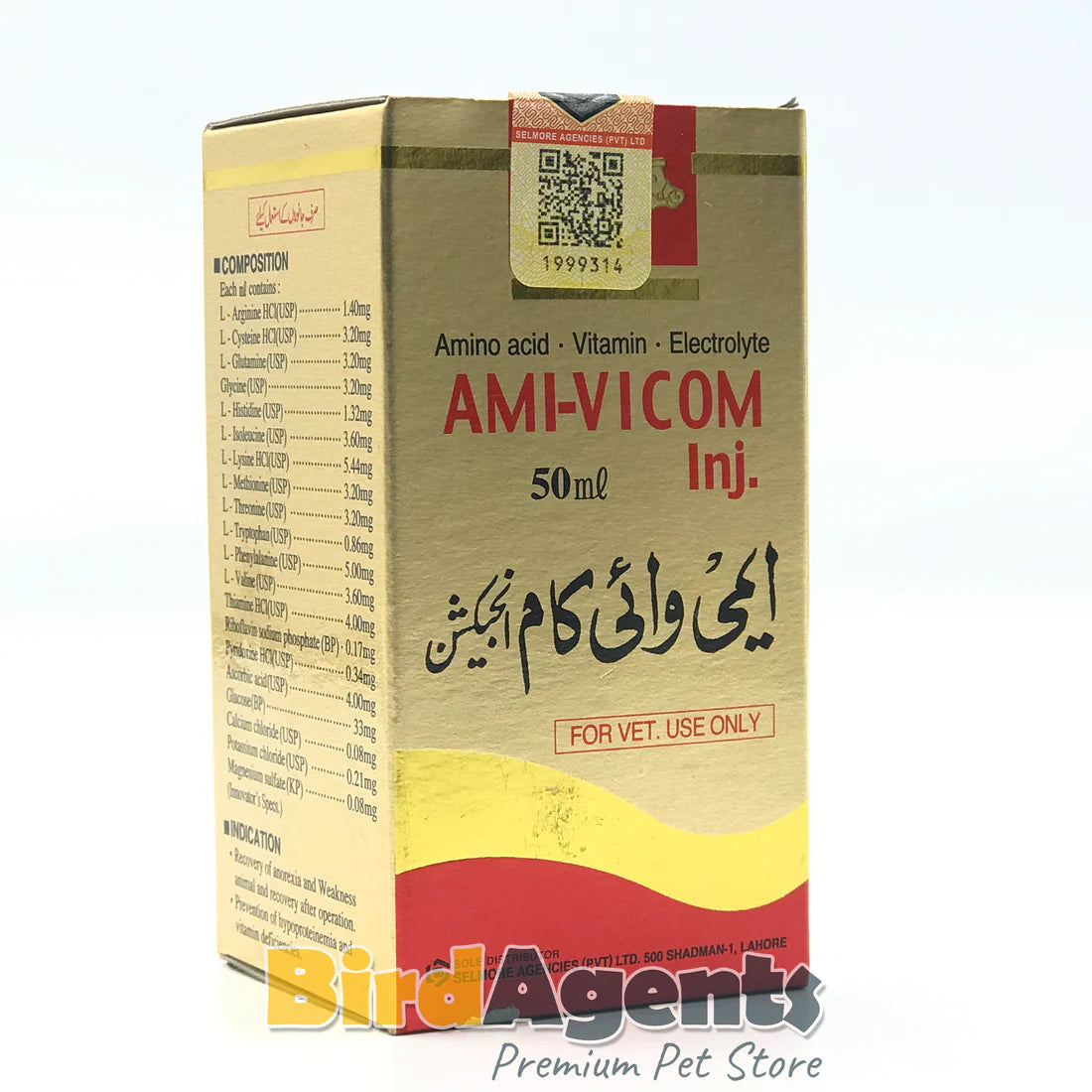 Ami Vicom inj – Amino Acid, Vitamin & Electrolyte