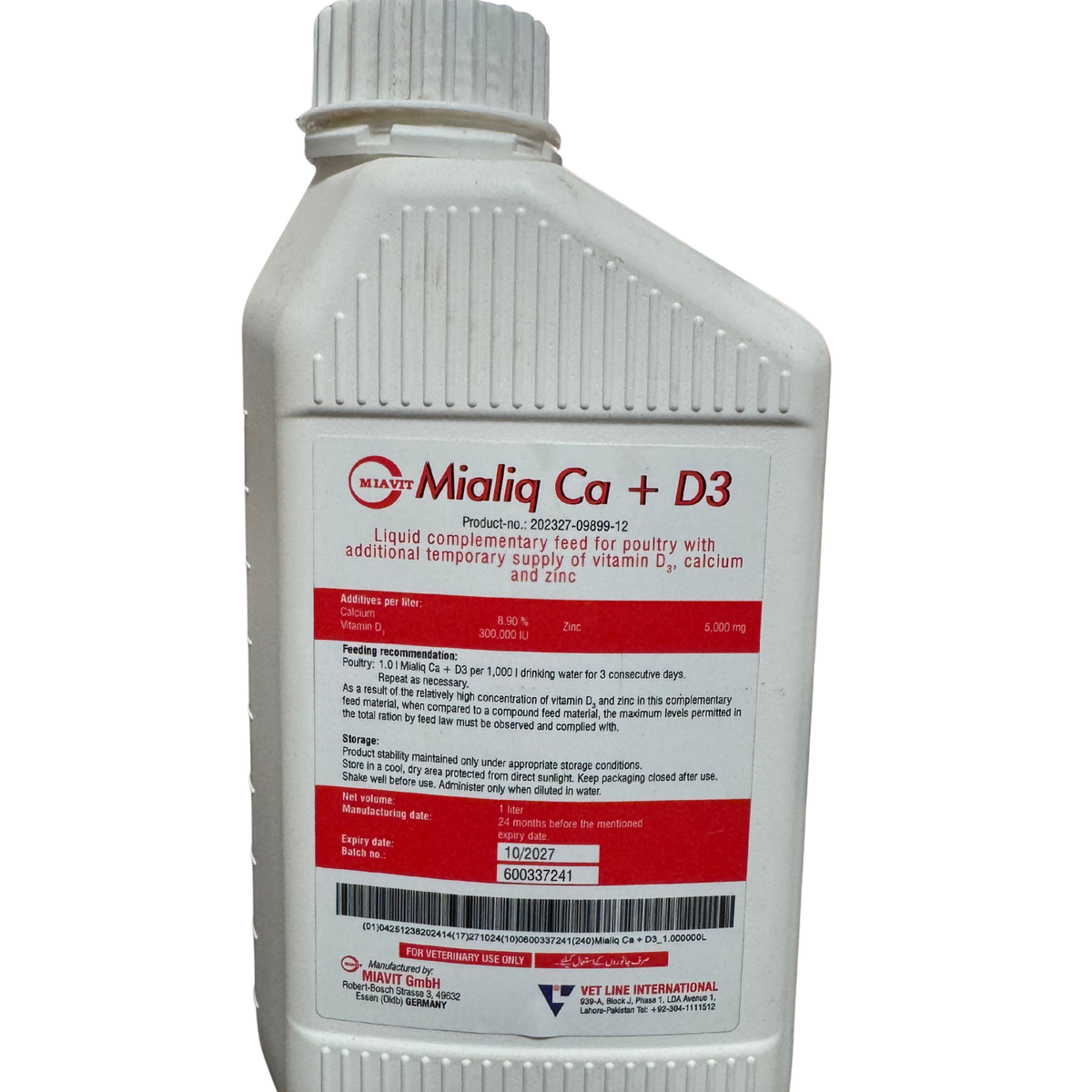 Mialiq Ca + D3 (1 Liter)